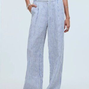 The Harlow Wide-Leg Pant in 100% Linen